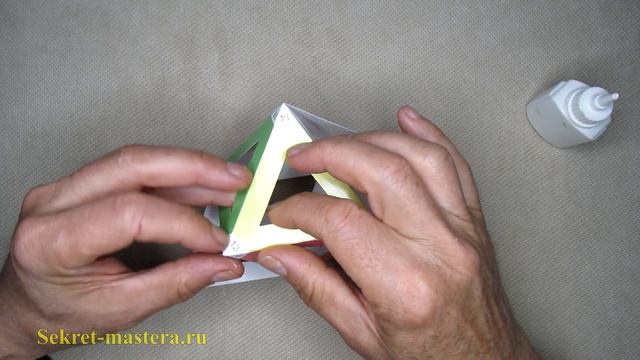 Простой звёздчатый многогранник из бумаги своими руками смотреть онлайн