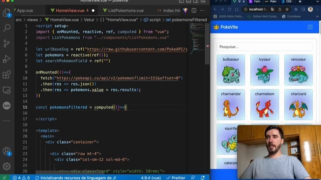 ⚡ #12 Como criar um filtro dinâmico com Vue.js - Projeto PokeVite смотреть онлайн