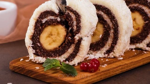 A dessert with one banana, without baking! It has conquered millions of people! смотреть онлайн