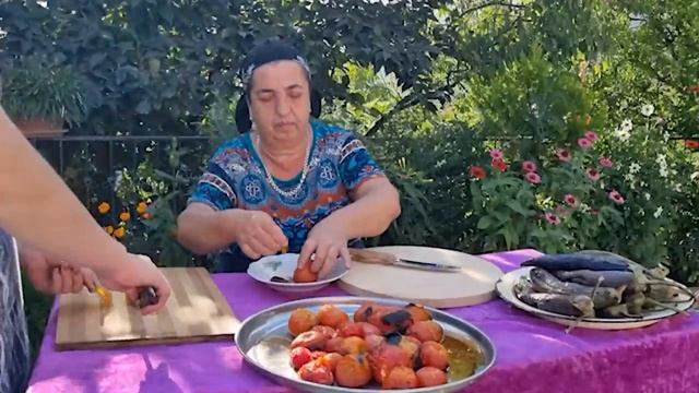 ПРИГОТОВИЛА САЛАТ НА УЖИН Азербайджанская Кухня Деревенская Кухня Рецепты смотреть онлайн