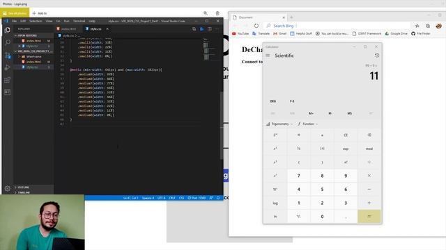 CSS Project Part 1 - Dechat : Mobile First Chat Website #StayHome #WithMe смотреть онлайн