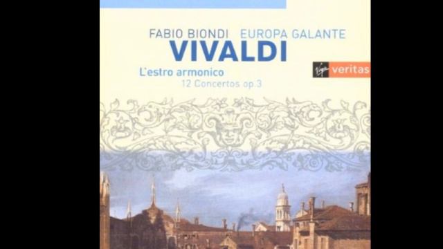 Vivaldi L'estro Armonico No.3 RV 310 G-major