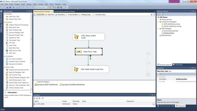 SSIS Incremental load with SQL Server Change Data Capture (CDC) смотреть онлайн