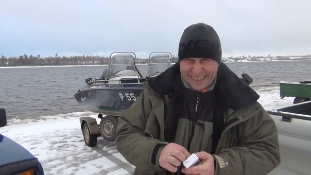 Зимний спиннинг на Волге. Рыбалка перед ледоставом смотреть онлайн