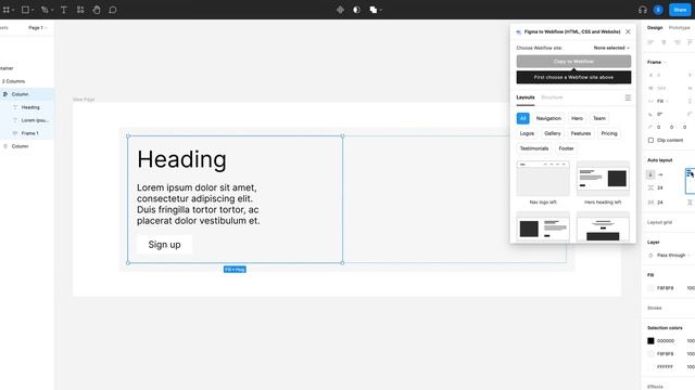 Webflow Labs introduces the Figma to Webflow plugin смотреть онлайн