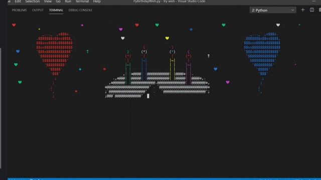 Happy Birthday in Python | Special смотреть онлайн