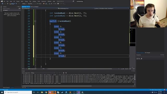 Create A Dice Roller App In C# | Visual Studio | Windows Forms App | Part 2 смотреть онлайн