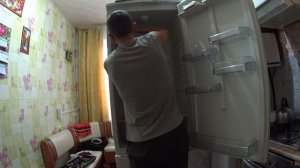 Замена компрессора и испарителя на холодильнике Атлант.