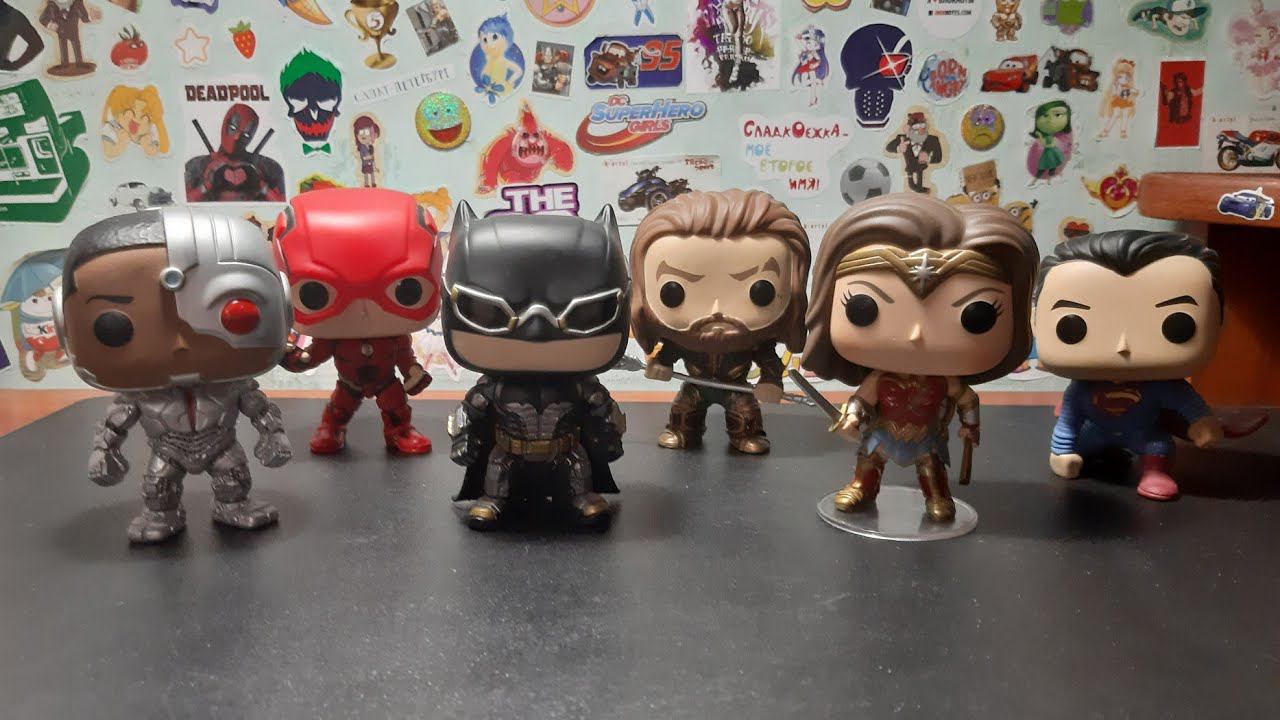 Лига Справедливости от Funko! Обзор|Марафон фигурок по DC смотреть онлайн