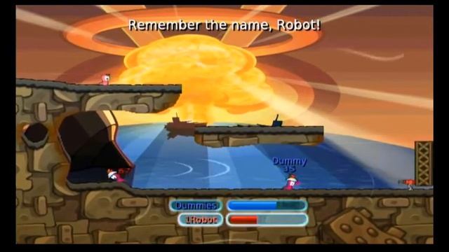 Worms Battle Island Puzzle 30 FINAL смотреть онлайн
