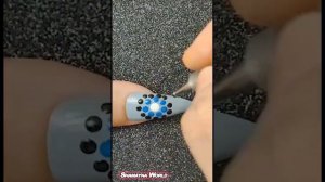 Unique Polka Dot Nail Art?