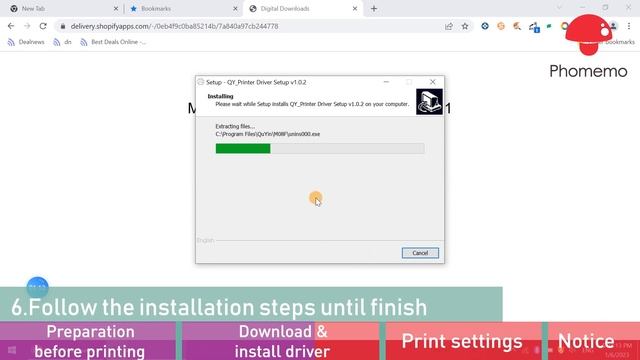 Win | How to use M08F Portable Printer on Windows stytem(Win 7/8/10/11) смотреть онлайн