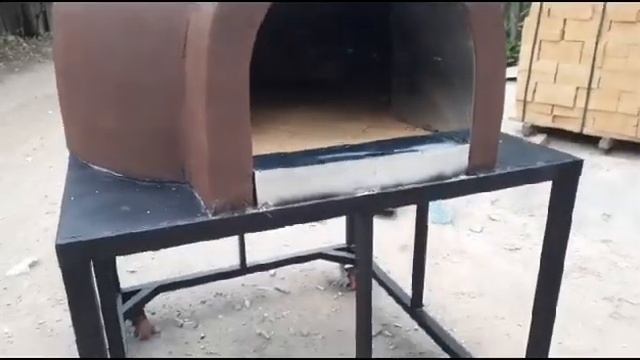 Пицца печь на колесах глиняная электрическая + на дровах смотреть онлайн