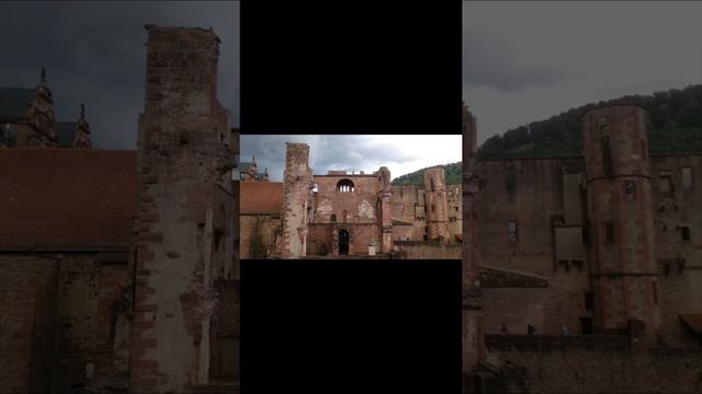 Гейдельберг часть 2. Посещение замка. Самая большая в мире пивная бочка смотреть онлайн