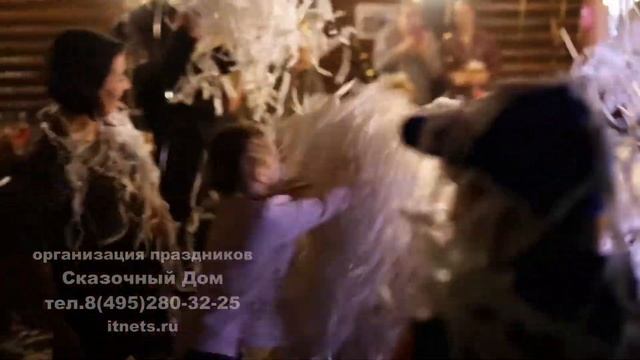 Бумажное шоу на детский праздник смотреть онлайн