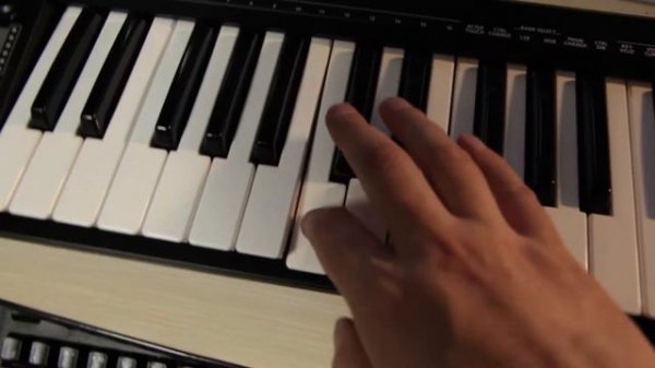 Тест миди-клавиатуры Roland A 49 BK (пробная запись)