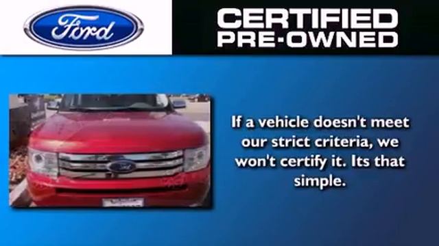 Certified 2009 FORD FLEX CA смотреть онлайн