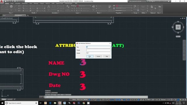 Auto CAD Beginners Tutorial 18 Create Blocks,Edit blocks, and All functions About blocks. смотреть онлайн