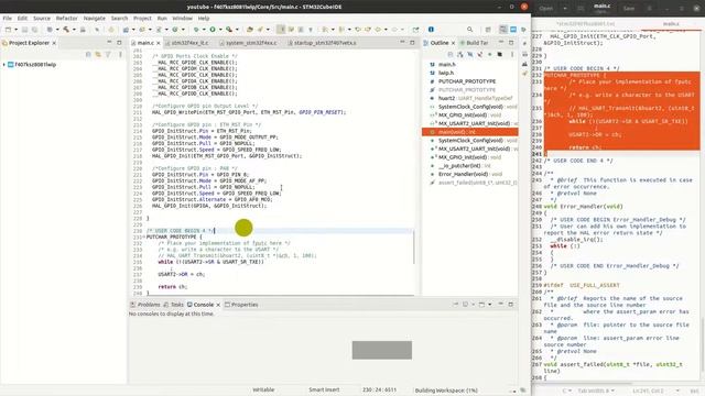 Step by step use KSZ8081 and LWIP on stm32 project смотреть онлайн