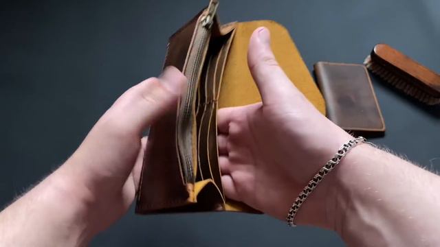 Женский Кошелёк Из Натуральной Кожи Ручной Работы АСМР / Women's Wallet Leather Handmade ASMR смотреть онлайн