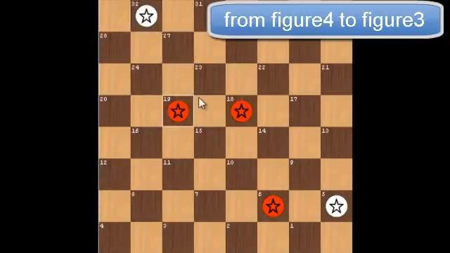 3 vs 2 in opposite corners endgame checkers(3step) смотреть онлайн