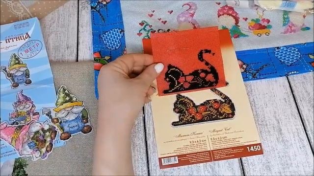 ЧТО НАТВОРИЛА В ФЕВРАЛЕ // ВЫШИВКА КРЕСТИКОМ смотреть онлайн