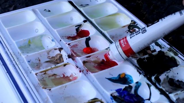 Drawing and Plein Air Painting in Colorado. Cesar Santos vlog 066 смотреть онлайн