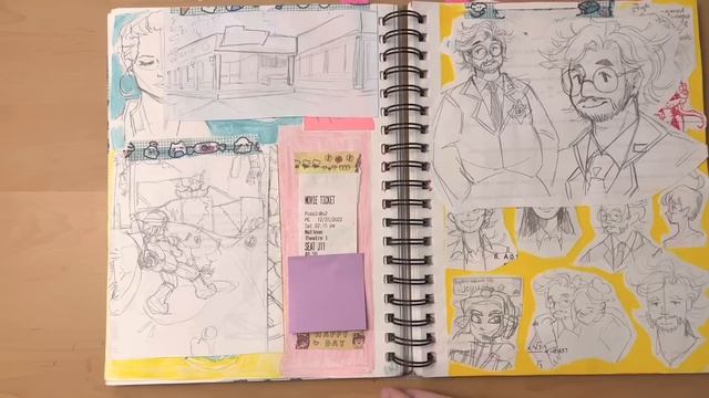 sketchbook tour! ☆ jan - may 2023 смотреть онлайн