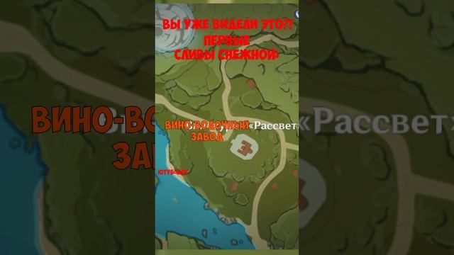 ВЫ ВИДЕЛИ ЭТО?! СНЕЖНАЯ ГЕНШИН! ►GENSHIN IMPACT 3.2 #shorts #геншинимпакт