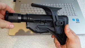 Складной телескопический приклад с компенсатором отдачи. Обзор Fab Defense GL-SHOCK