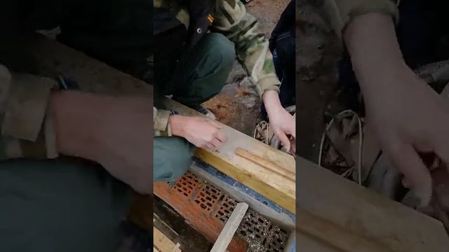 Монтаж мауэрлата к поясу, при помощи анкеров под шпильку смотреть онлайн