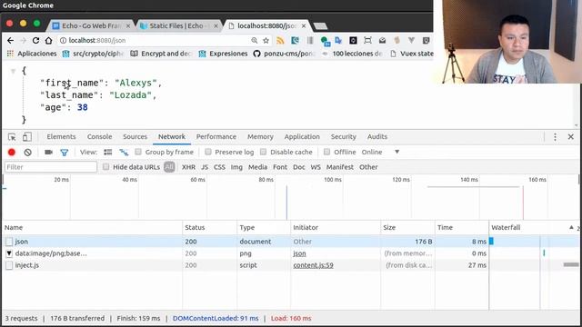 Echo Framework - 05 responses json y xml смотреть онлайн