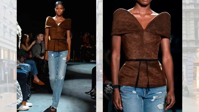 Brandon Maxwell мода осень 2022 зима 2023 в Нью-Йорке | Стильная одежда и аксессуары смотреть онлайн