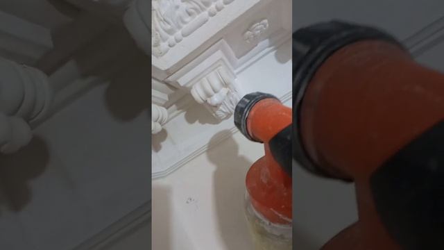Покраска потолочного плинтуса краскопультом своими руками смотреть онлайн