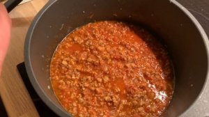 Рецепт - паста болоньезе с фаршем. Соус болоньезе