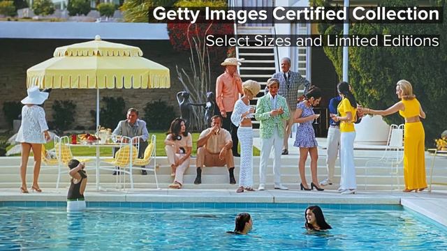 "Poolside Party" by Slim Aarons смотреть онлайн