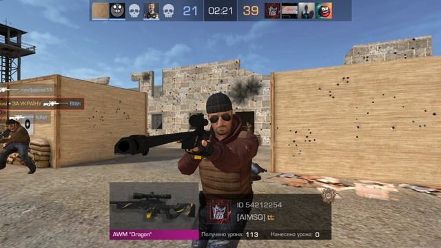 Играю в битву снайперов в стандофф 2! смотреть онлайн