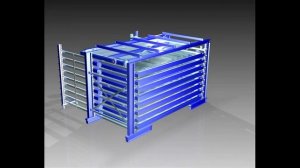 Как устроен стеллаж для листового металла