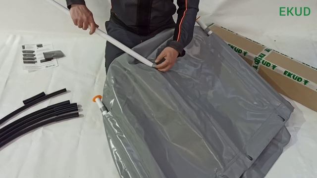 Сборка складной ёмкости (бочки) для воды EKUD. Модель 2022 года ? смотреть онлайн