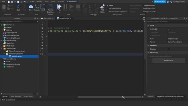 How To Make A Gamepass Door - Roblox Studio 2022 смотреть онлайн