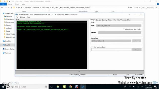 How to use Infinity CM2 to convert SPD .pac.sc to .pac file смотреть онлайн