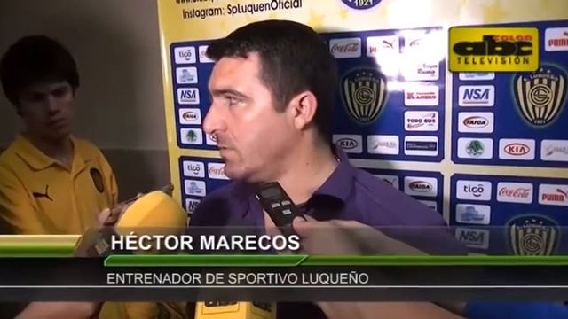 Nacional 1 vs. Sportivo Luqueño 1 - Declaraciones de Vladimir Marín y Héctor Marecos смотреть онлайн