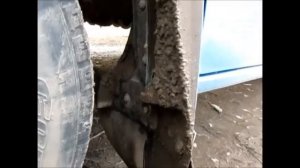 Газель некст передний брызговик с доработкой