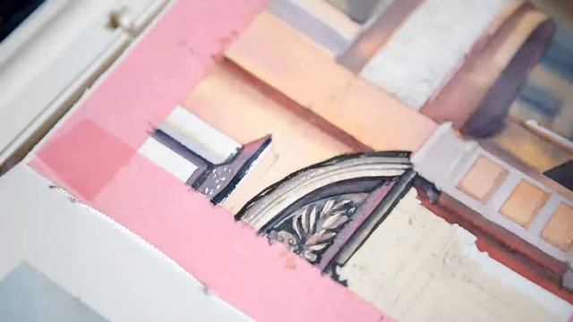 Акварельный скетч. Санкт-Петербург. смотреть онлайн