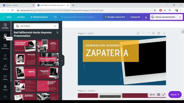 ? COMO USAR CANVA PARA PRESENTACIONES: Tutorial Canva ? смотреть онлайн