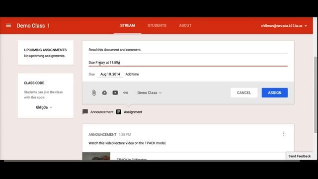 Announcements and assignments video 3 смотреть онлайн