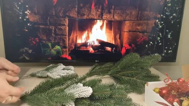 DIY Christmas garland / Новогодняя гирлянда / Новорічна гірлянда смотреть онлайн