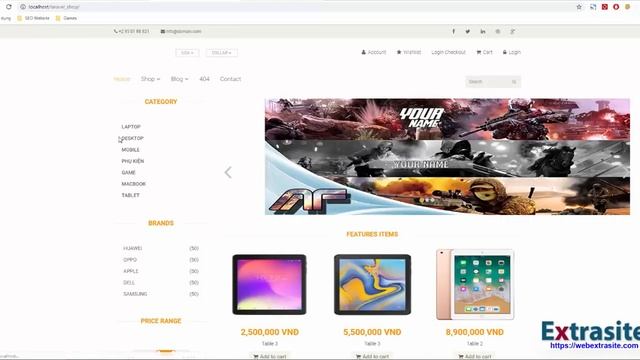 Bài 1 : Lập trình website bán hàng bằng Laravel 5.8 Framework смотреть онлайн