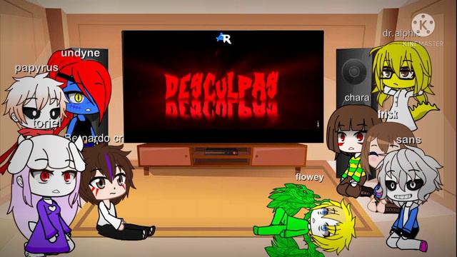 (react)-UNDERTALE reagindo ao rap dos 9 Titans primordiais смотреть онлайн