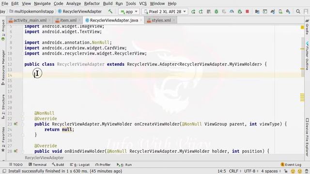 Fragment Recycler View with Tab Layout | Multi Pokemon Recycler List App | Creating Adapter Part 4 смотреть онлайн